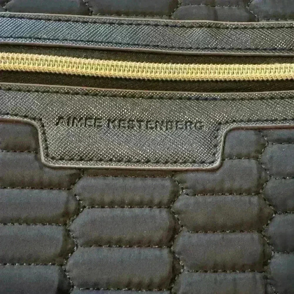 Aimee Kestenberg woman’s nylon quilted backpack purse - Picture 2 of 10